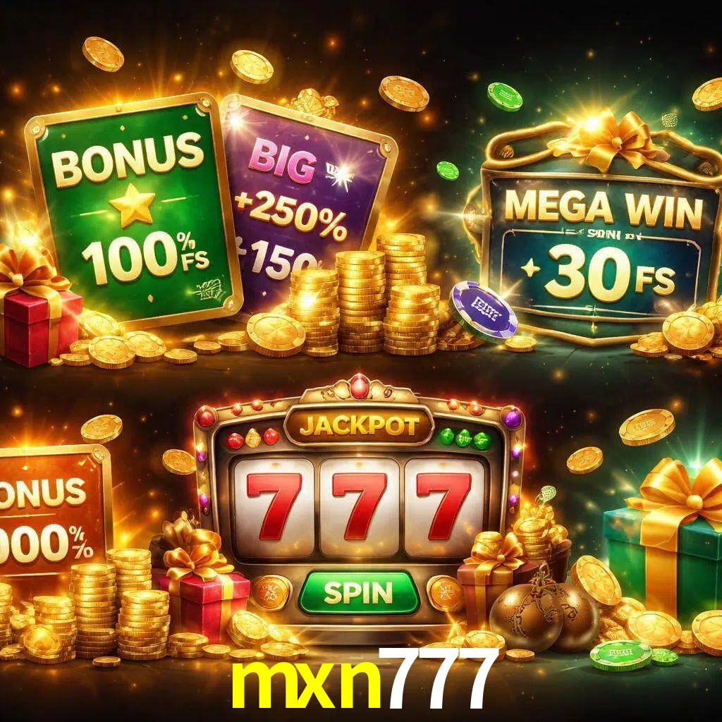 Tipos de bonos mxn777 incluyendo recompensas de bienvenida y promociones continuas