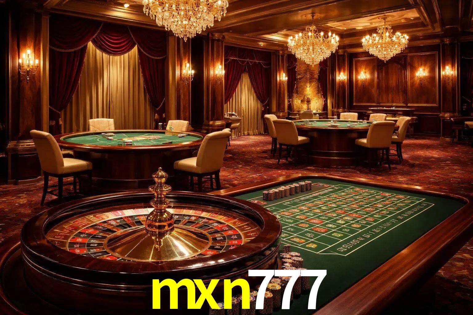 Una escena premium de mesa de casino en vivo con cartas, elementos de ruleta y un ambiente pulido de estudio de transmisión.